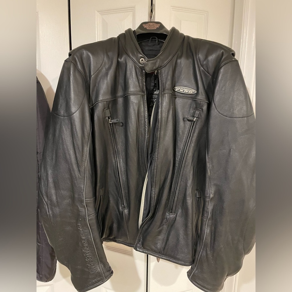 Harley-Davidson Dark Gray Leather Jacket